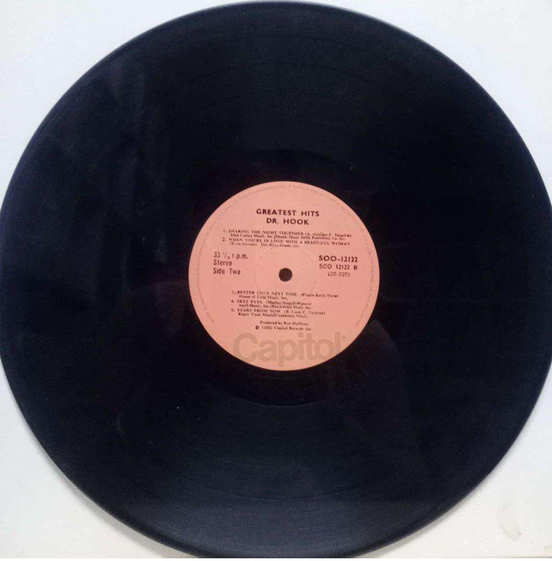 Greatest Hits Dr. Hook — LP vinyl record cover