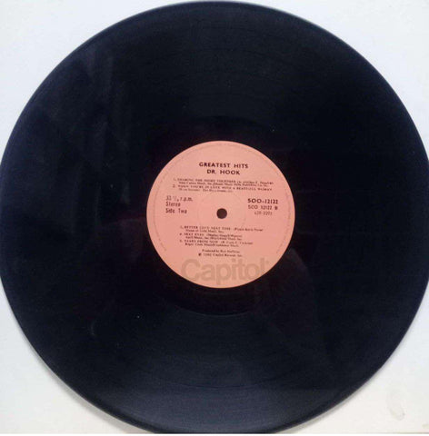 GREATEST HITS DR. HOOK - ENGLISH VINYL LP