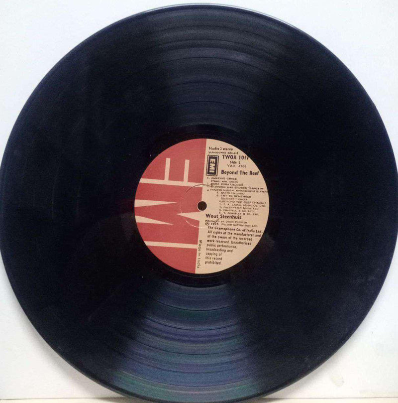 Beyond The Reef And Wout Steenhuis — LP vinyl record cover