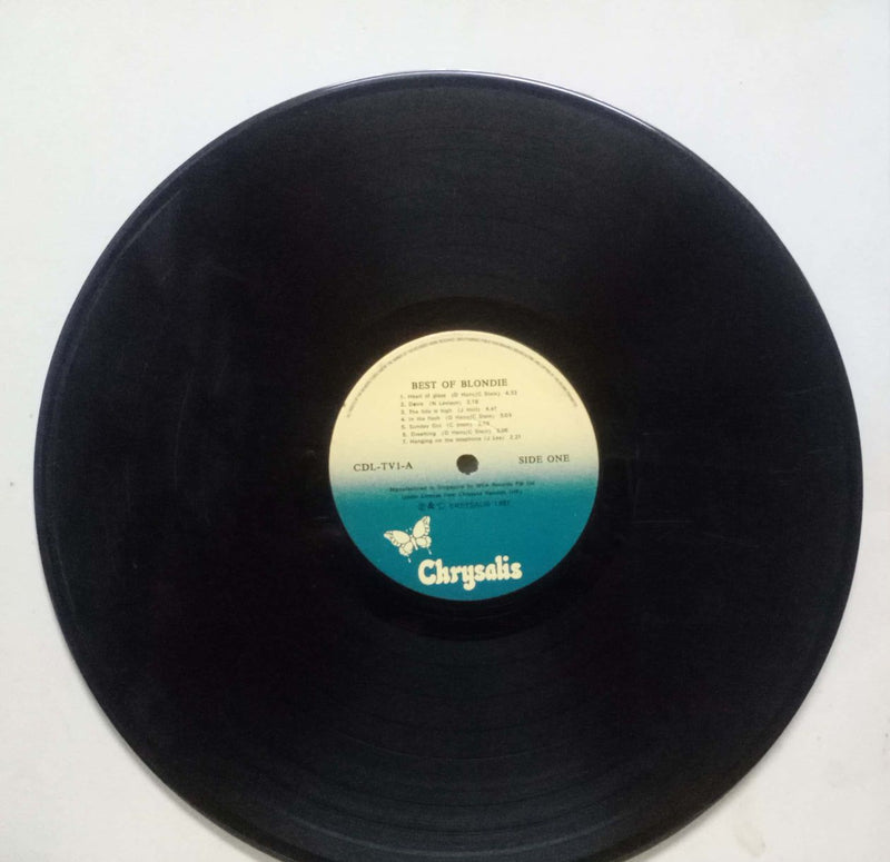 Best Of Blondie — LP vinyl record cover