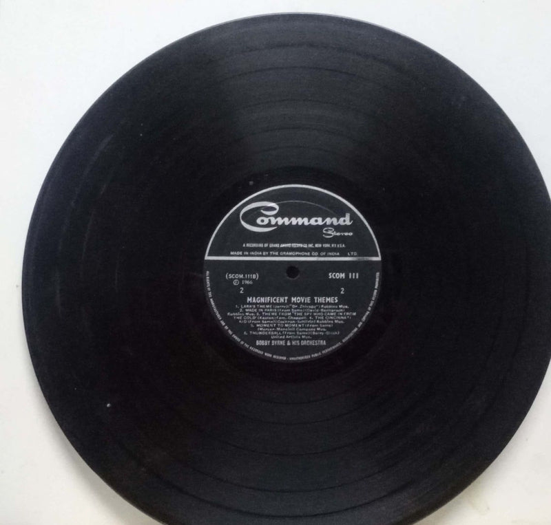 Magnificent Movie Themes — LP vinyl record cover