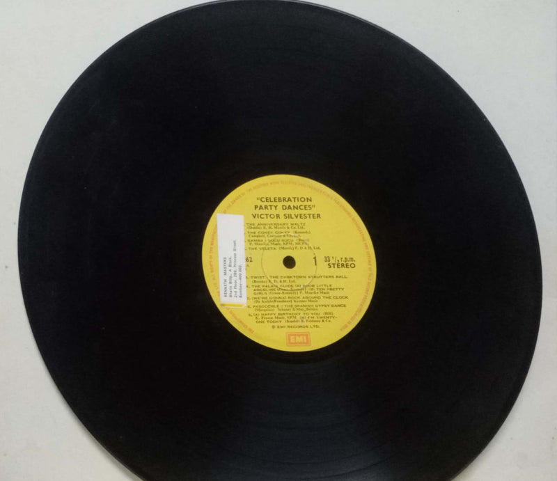 No Sleeve by Celebration Party Dances Victor Silvester — LP vinyl record cover