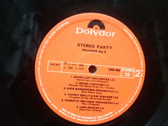 STEREO PARTY RECORD TWO - ENGLISH VINYL LP - NO SLEEVE