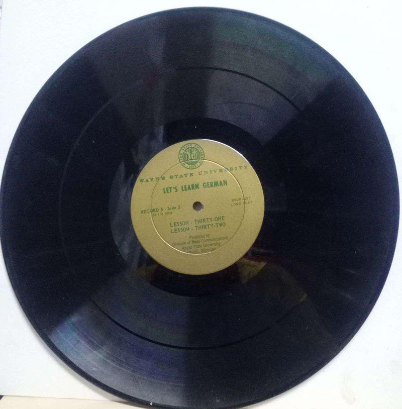 Let'S Learn German Lesson Twenty Nine To Thirty Two — LP vinyl record cover