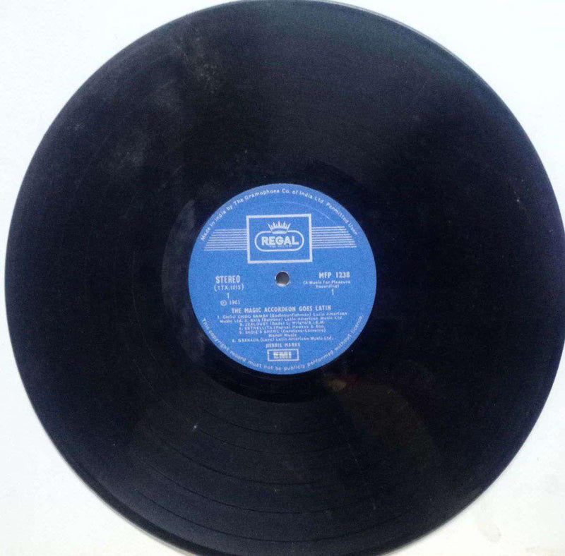 The Music Accordeon Goes Latin — LP vinyl record cover