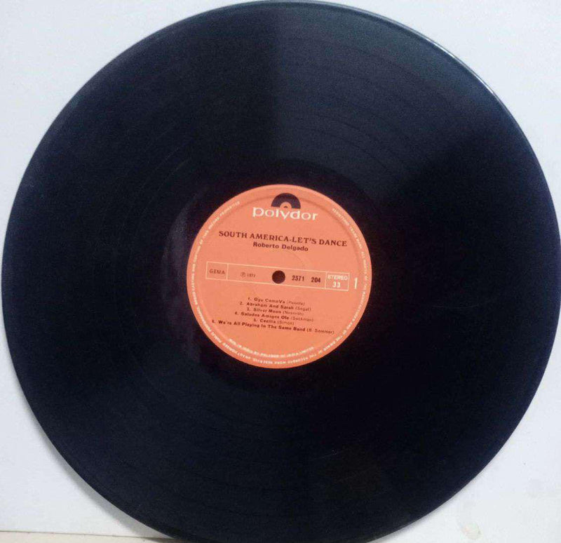 South America Let'S Dance — LP vinyl record cover