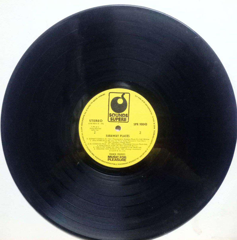 Faraway Places — LP vinyl record cover