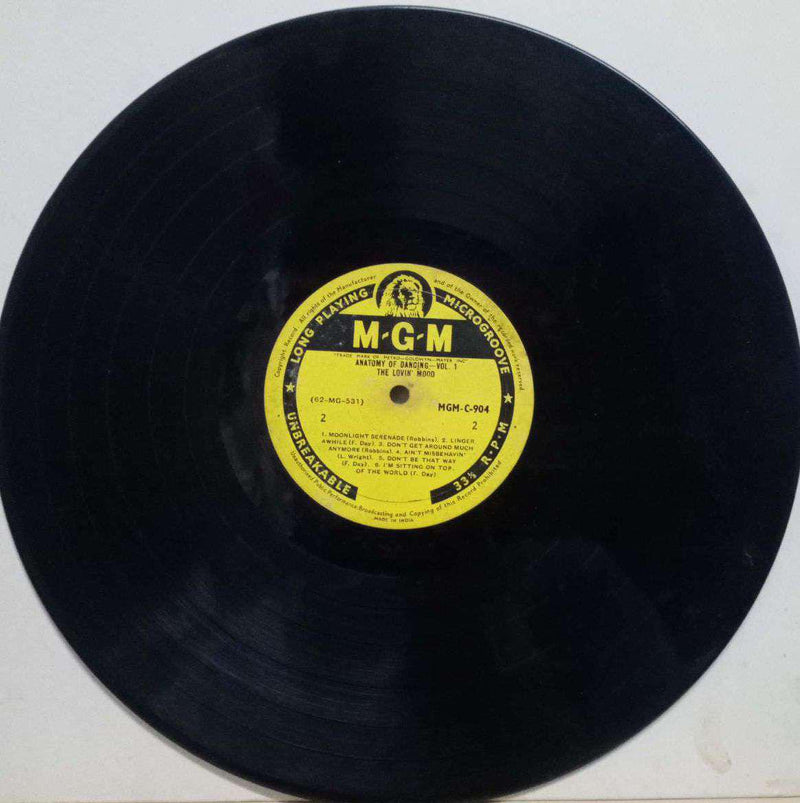 Anatomy Of Dancing Vol 1 The Lovin Mood — LP vinyl record cover