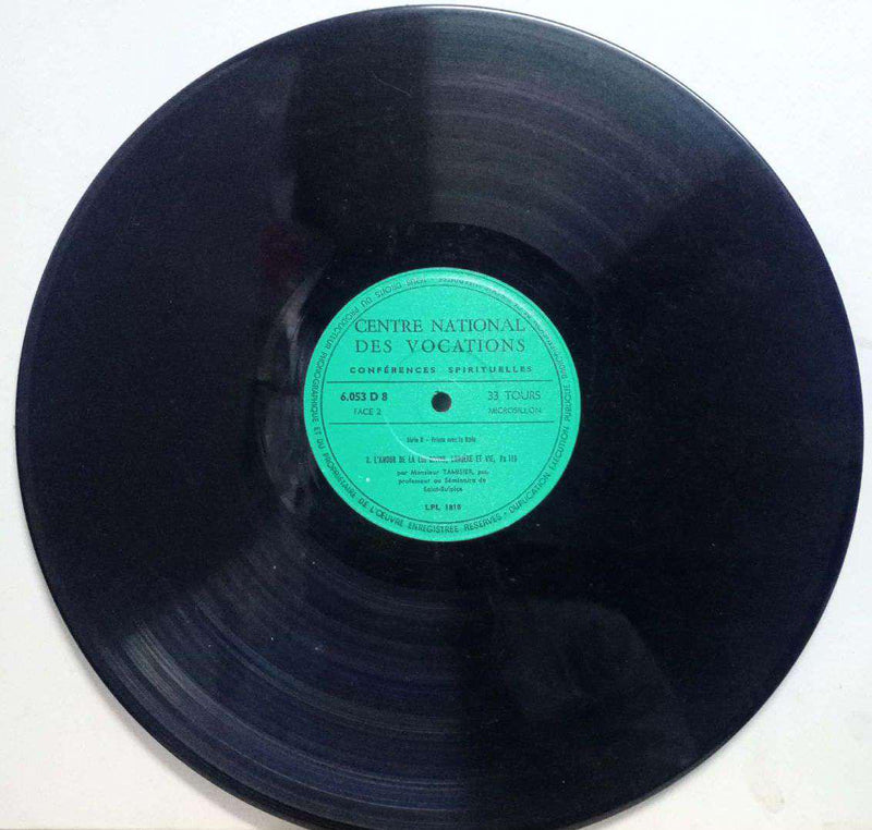 Centre National Des Vocations — LP vinyl record cover