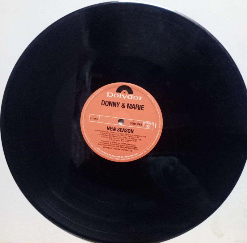 Donney And Marie — LP vinyl record cover