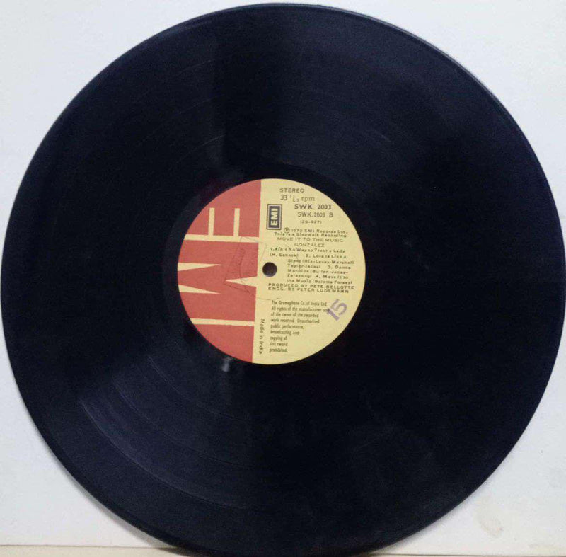 Move It To The Music Gonzez — LP vinyl record cover