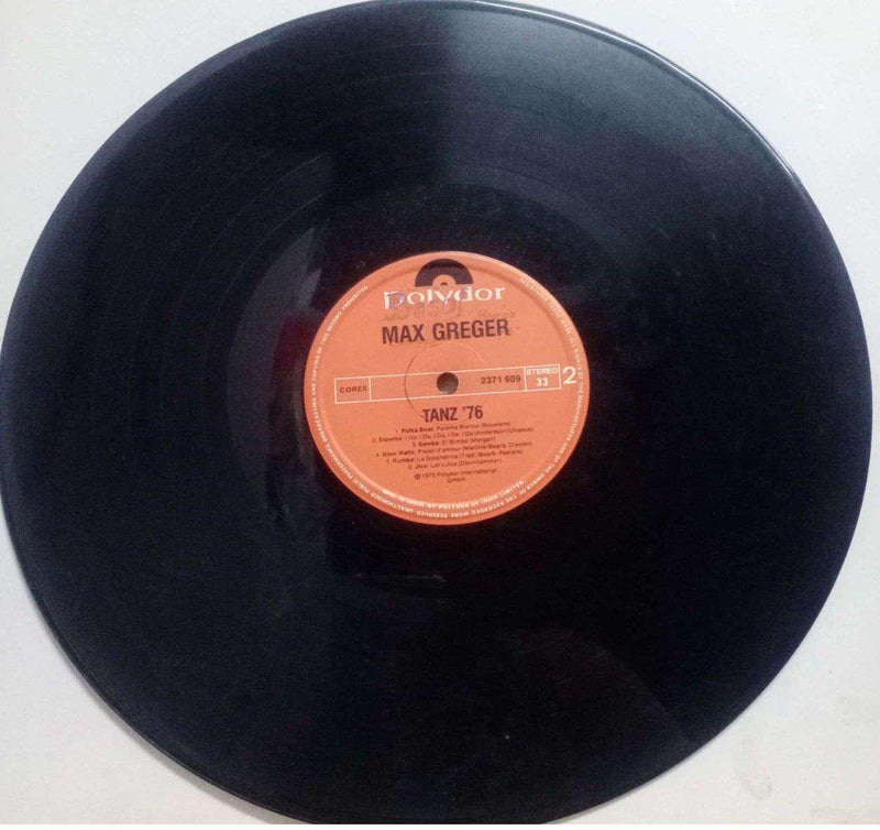 Max Greger Tanz '76 — LP vinyl record cover