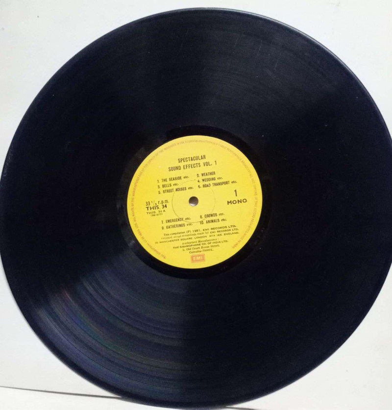 Engliah by Spectacular Sound Effect Vol 1 — LP vinyl record cover