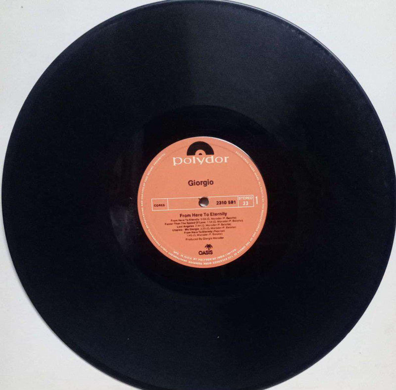 No Sleeve by Giorgio — LP vinyl record cover