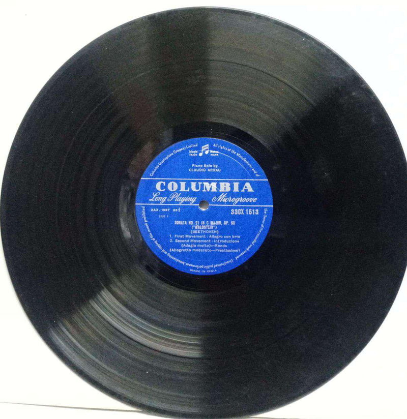 No Sleeve by Sonata No 21 In C Major Op 53 Waldstein — LP vinyl record cover
