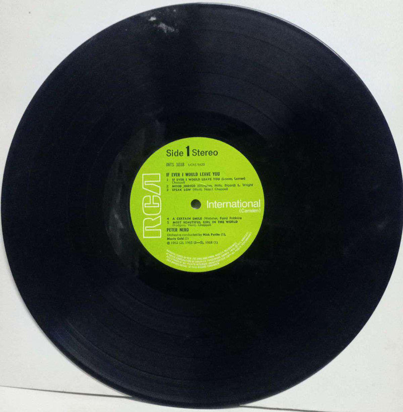 No Sleeve by If Ever I Would Leave You — LP vinyl record cover