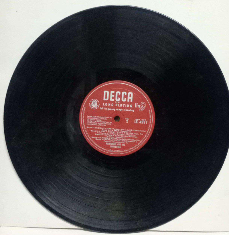 No Sleeve by Mantovani And His Orchestra — LP vinyl record cover