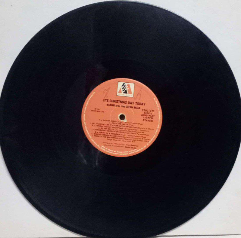 No Sleeve by It'S Christmas Day Today Barish With The Sleigh Bells — LP vinyl record cover