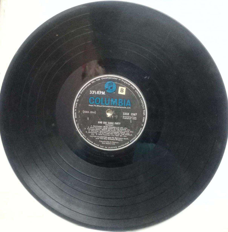 No Sleeve by Sing And Dance Party — LP vinyl record cover