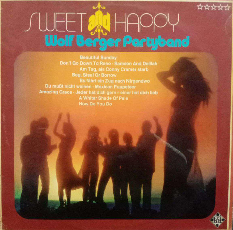 Sweet Band Happy — LP vinyl record cover