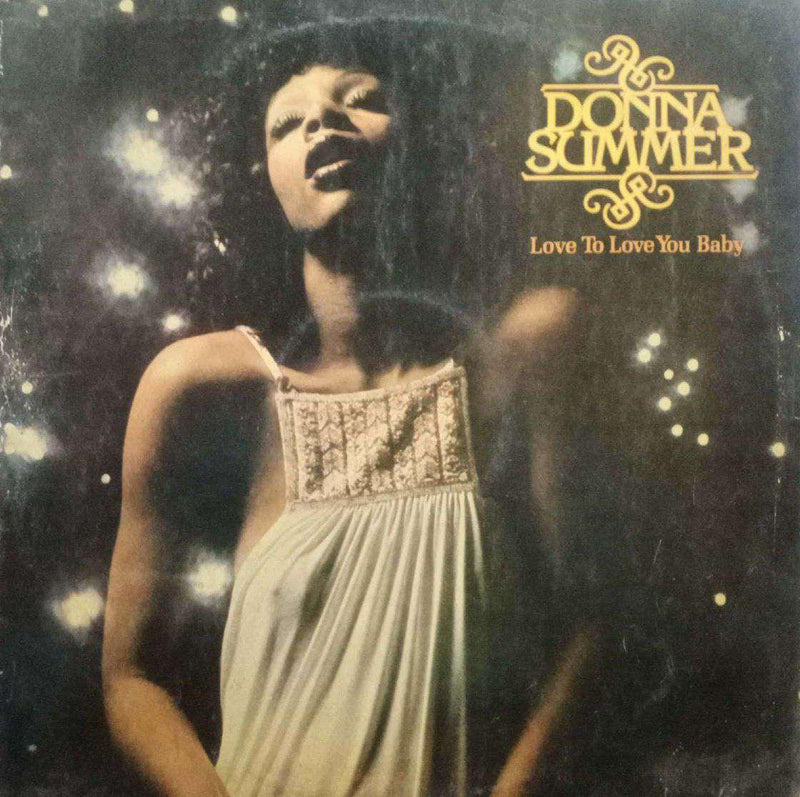 Donna Summer Love To Love You Baby — LP vinyl record cover