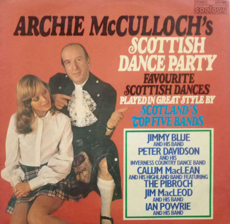 Archie Mc Culloch'S Scottish Dance Party — LP vinyl record cover