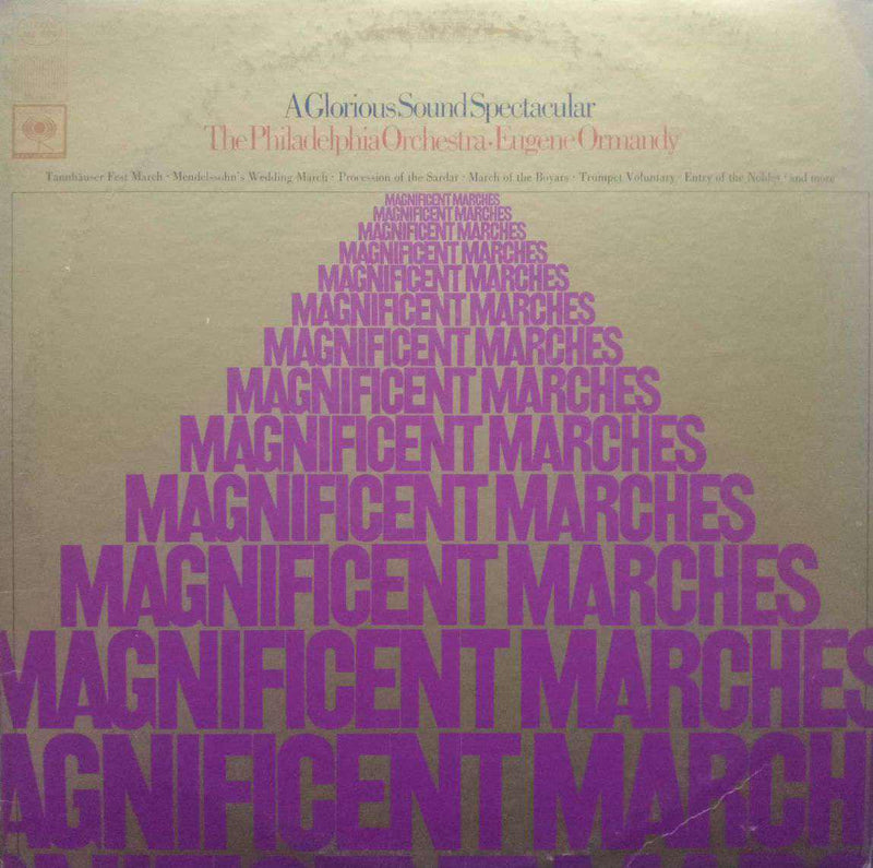 Magnificent Marches — LP vinyl record cover