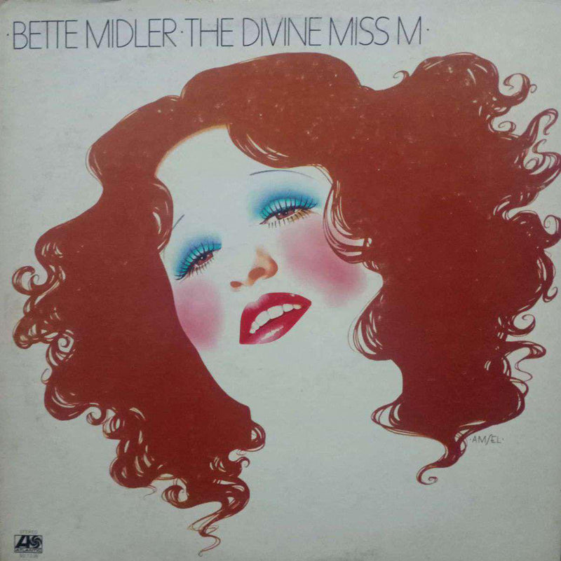 Bette Midler The Divine Miss M — LP vinyl record cover