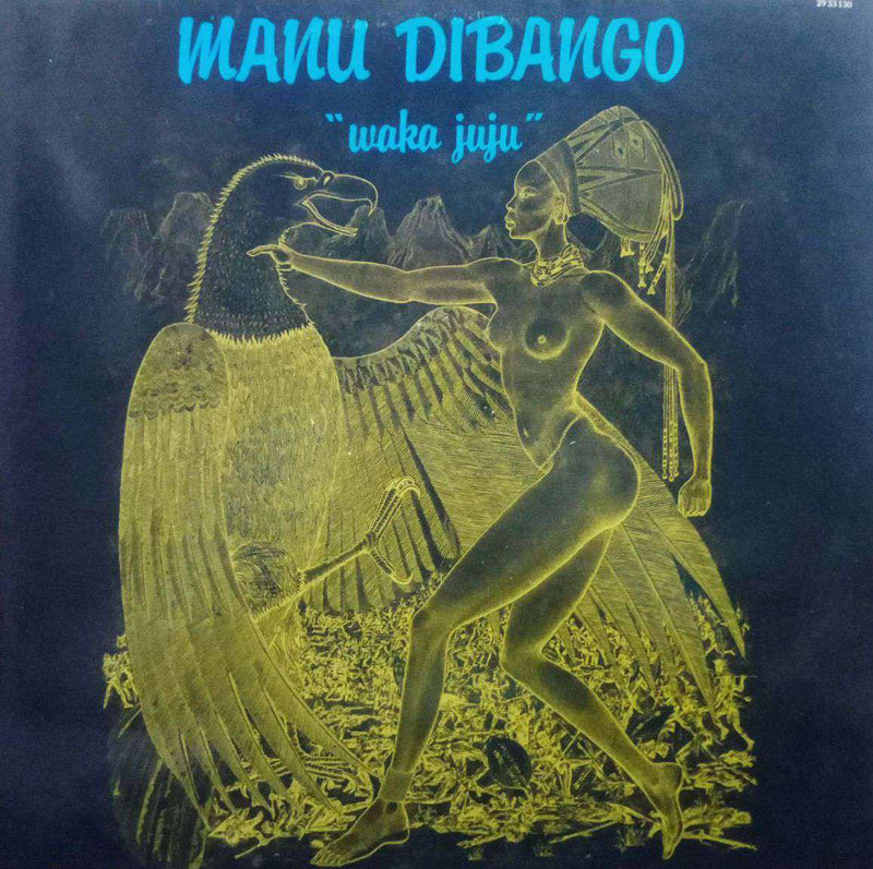 Manu Dibango Waka Juju — LP vinyl record cover