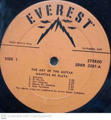 THE ART OF THE GUITAR MANITAS DE PLATA - ENGLISH VINYL LP - NO SLEEVE