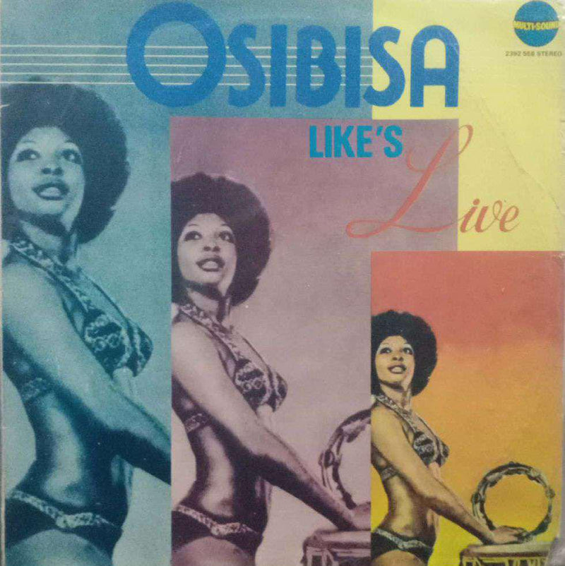 Osibisi Like'S Live — LP vinyl record cover