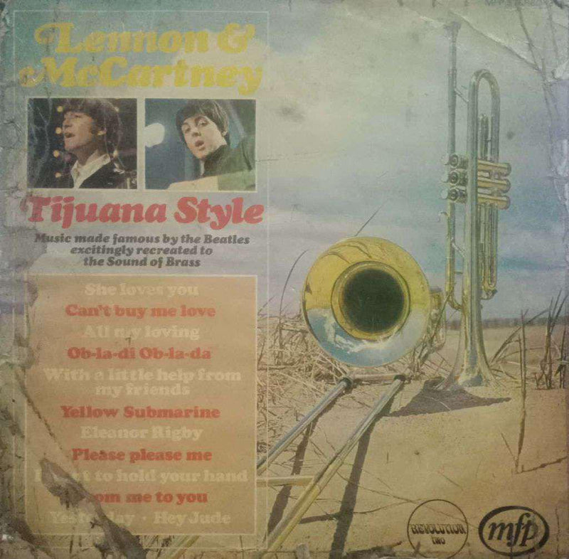 Lennon And Mc Cartney — LP vinyl record cover