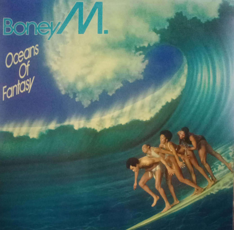 Boney M . Oceans Of Fantasy — LP vinyl record cover