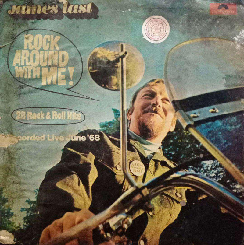James Last Rock Around With Me! — rock LP vinyl record cover