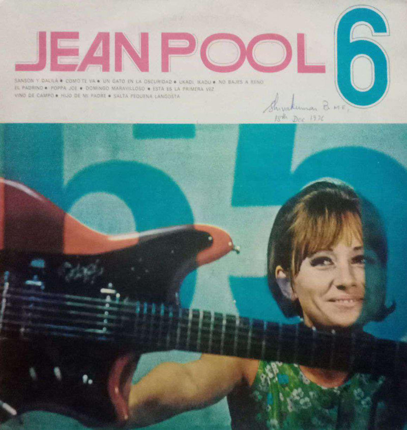 Jeanpool 6 — LP vinyl record cover