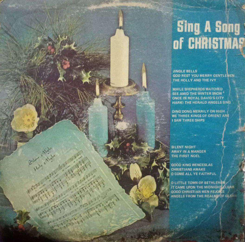 Sing A Song Of Christmas — LP vinyl record cover