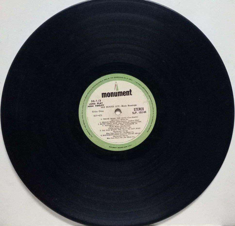 Hit Boots 1970 — 1970 LP vinyl record cover