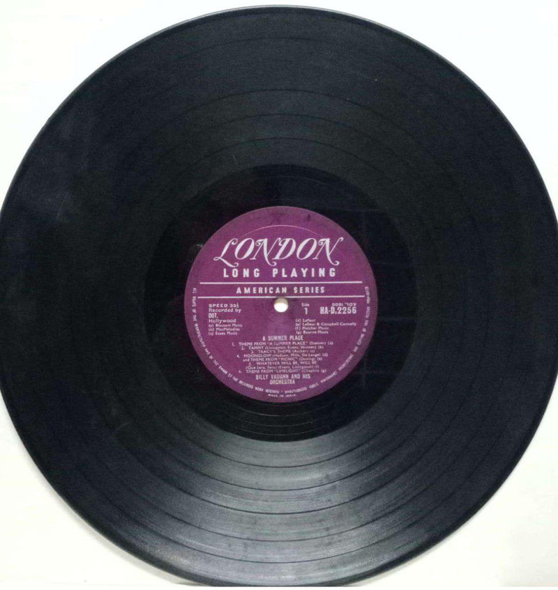 A Summer Place — LP vinyl record cover