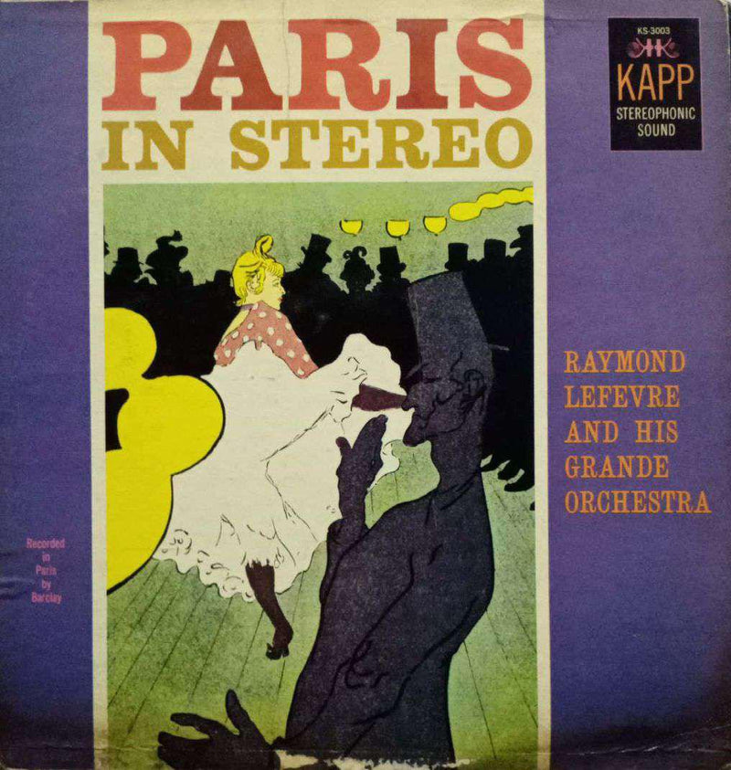 Paris In Stereo — LP vinyl record cover