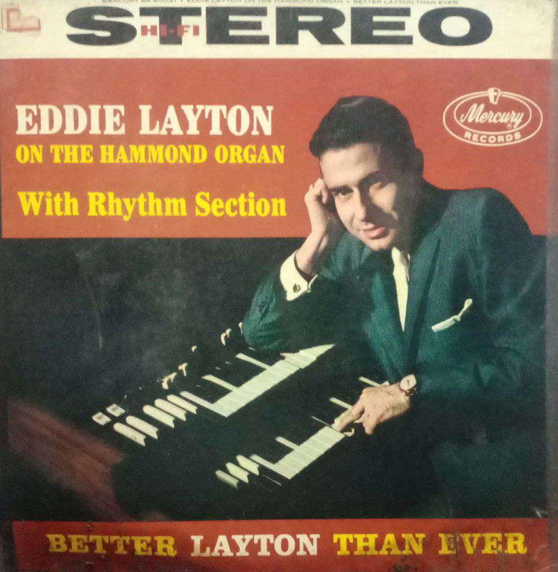 Eddie Layton — LP vinyl record cover
