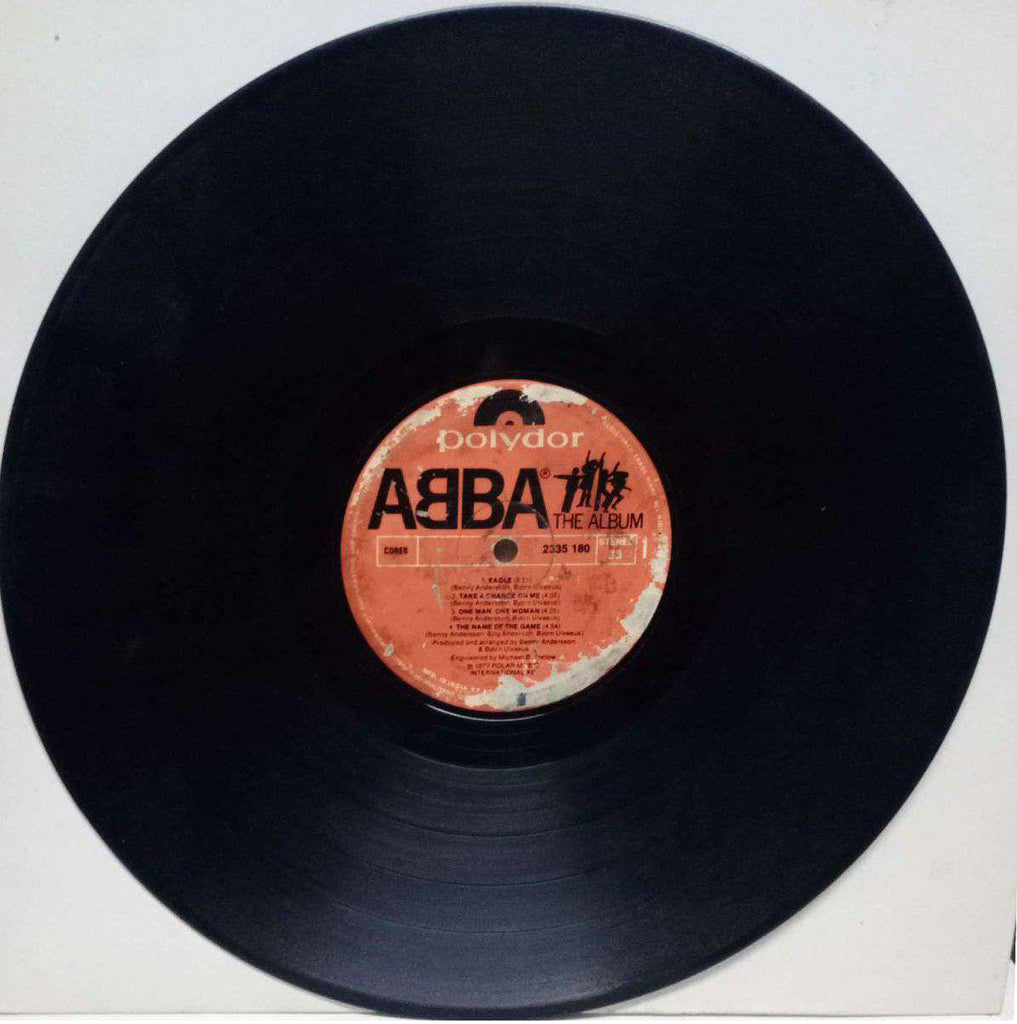 ABBA THE ALBUM - ENGLISH VINYL LP