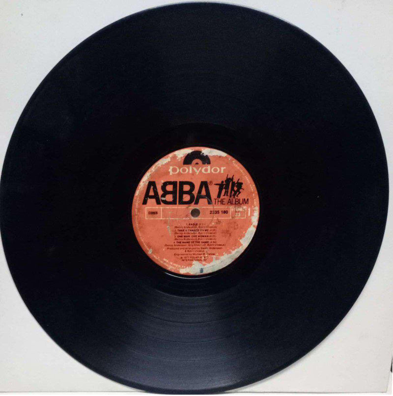 Abba The Album — LP vinyl record cover