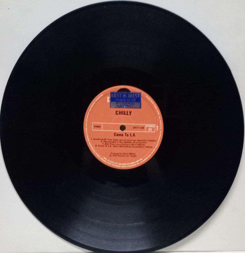 Chilly Come To L.A — LP vinyl record cover