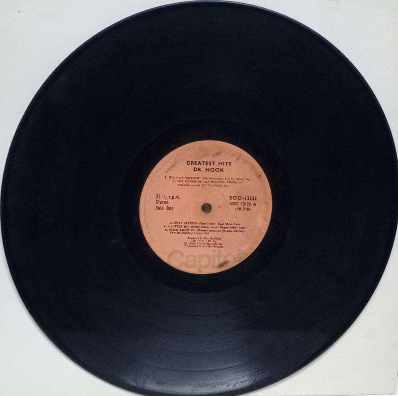 Greatest Hits Dr .Hook — LP vinyl record cover