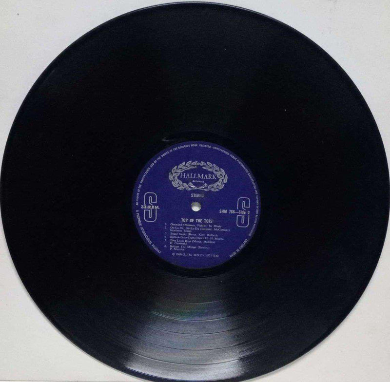 Top Of Teh Tots — LP vinyl record cover