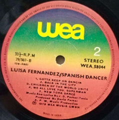 LUISA FERNANDEZ SPANISH DANCER - ENGLISH VINYL LP