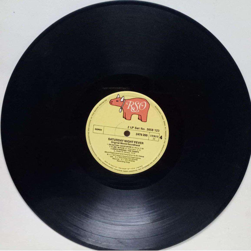 Saturday Night Fever — LP vinyl record cover