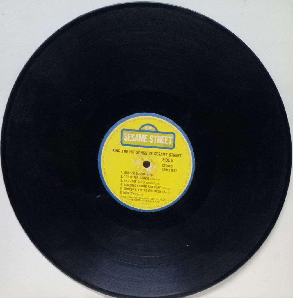 SING THE HIT SONGS OF SESAME STREET - ENGLISH VINYL LP