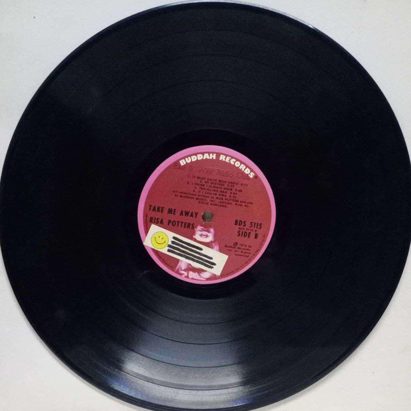 Take Me Away Risa Potters — LP vinyl record cover