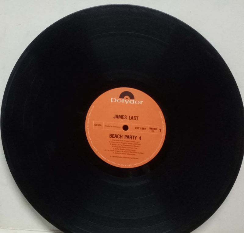 James Last Beach Party 4 — LP vinyl record cover